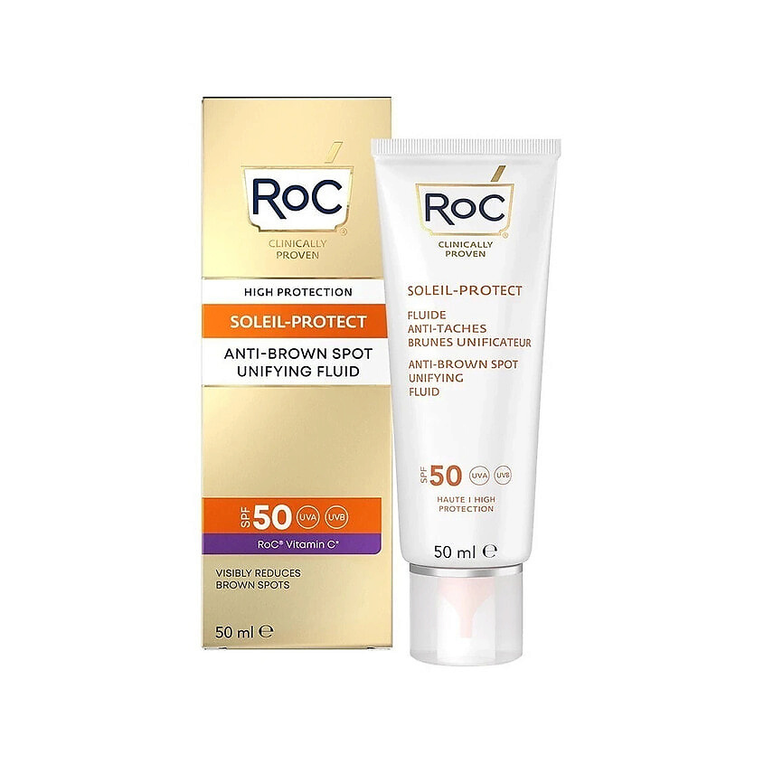 Изображение товара ROC Флюид против пигментных пятен Soleil-Protect Anti-Brown Spot SPF50, 50 мл