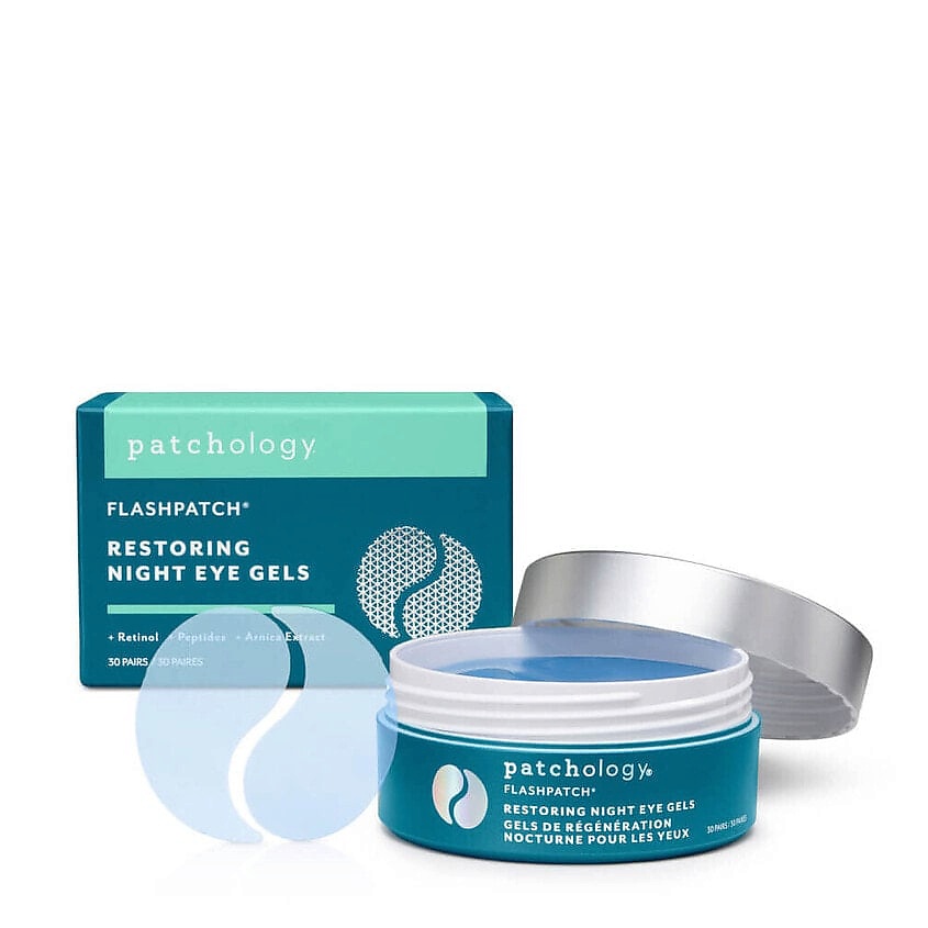 Изображение товара PATCHOLOGY Ночные восстанавливающие гидрогелевые патчи для глаз FlashPatch Night, 1 шт.