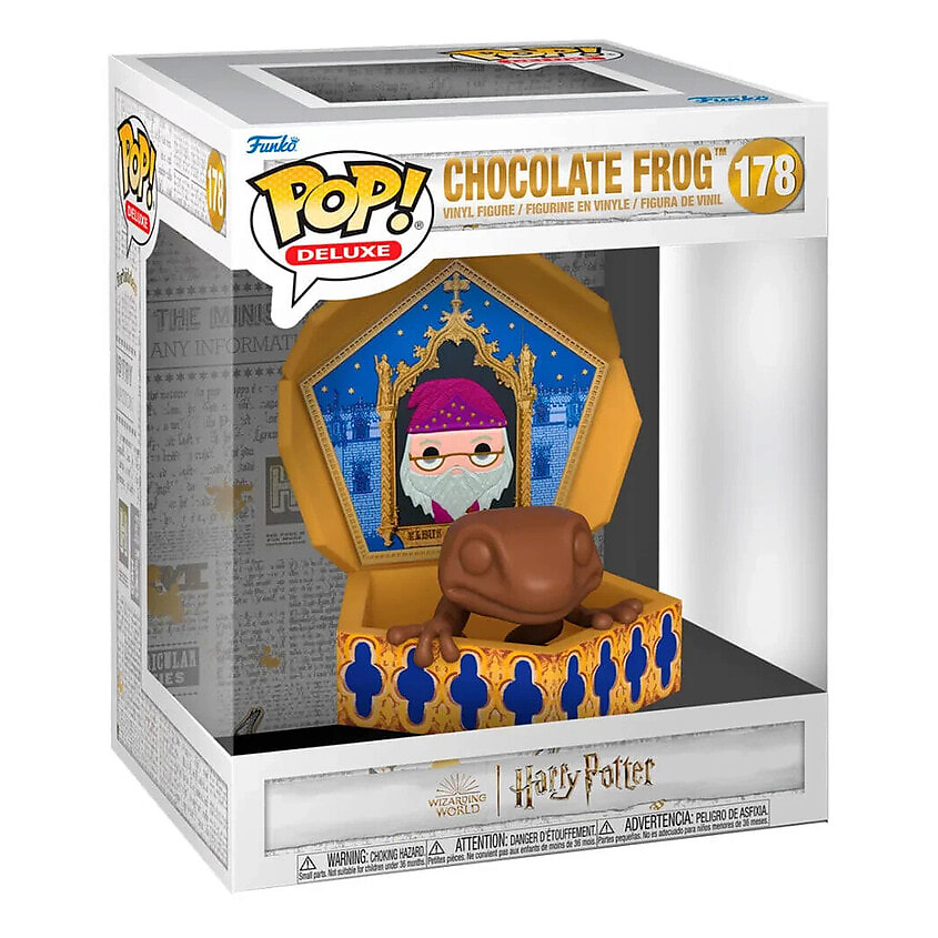 Изображение товара Фигурка FUNKO Harry Potter Deluxe Chocolate Frog коллекционная игрушка мультиколор