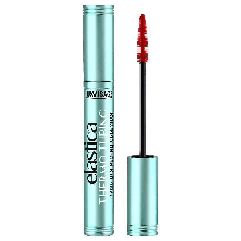 Изображение товара LUXVISAGE Тушь для ресниц объемная Elastica Thermo Tubing, Черный, 9 г