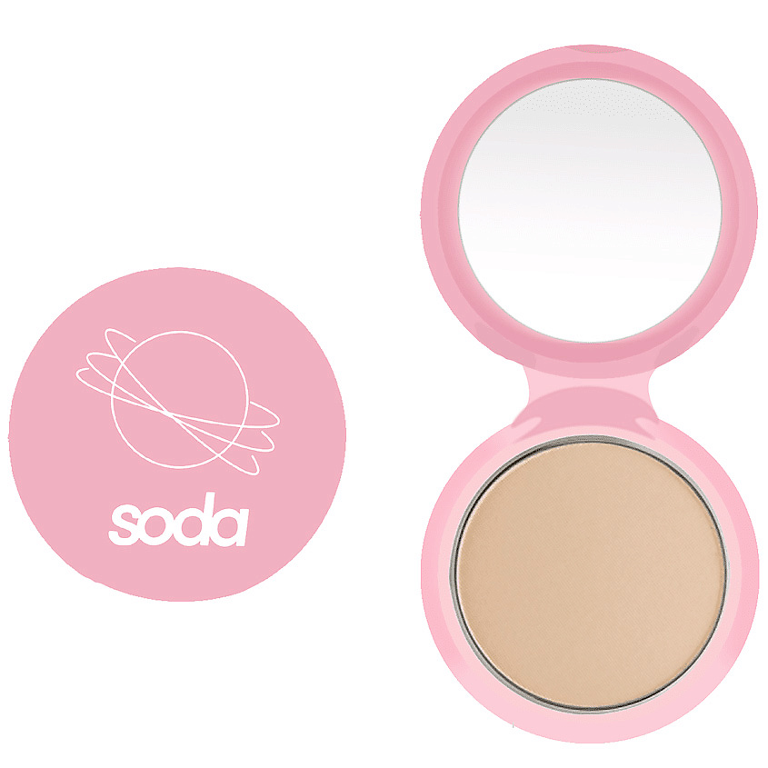 Изображение товара SODA LIGHT DRY POWDER #selfietime Пудра, 104 ALMOND LATTE, 8,5 г