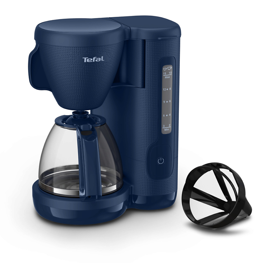 Изображение товара TEFAL Кофеварка капельная Morning CM2M1410, 1.25 л, с функцией поддержания тепла, противокапельной системой, 1000 Вт