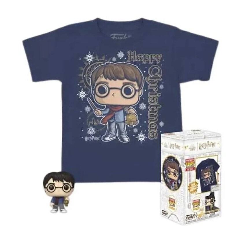 Изображение товара Фигурка FUNKO Harry Potter Holiday Harry short sleeve T-shirt keychain коллекционная