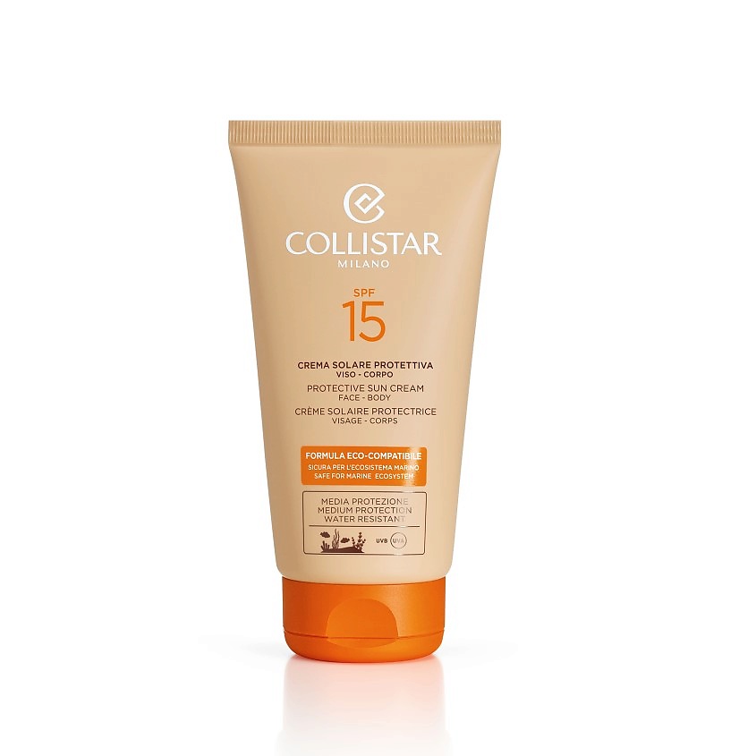 Изображение товара COLLISTAR Крем солнцезащитный SPF 15 Smart Sun Protection, 150 мл