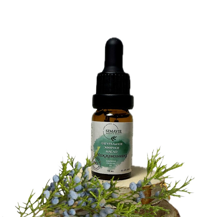 Изображение товара SIMAVIE Натуральное эфирное масло можжевельника, 1 шт.