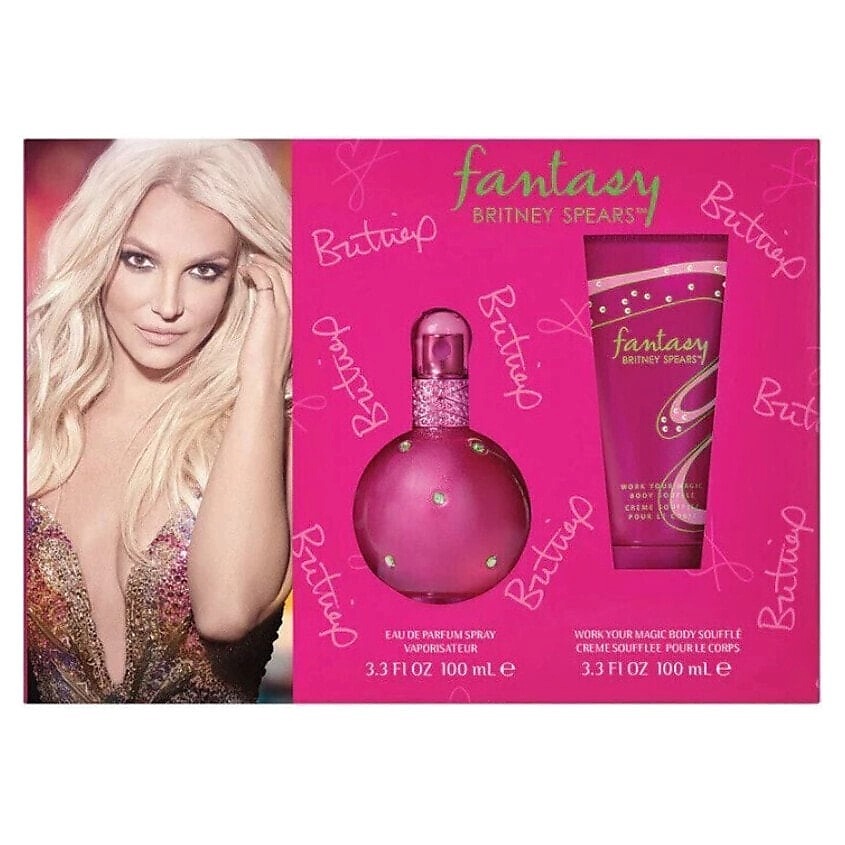 Изображение товара Парфюмерная вода Fantasy Britney Spears с гелем для душа 100 мл набор