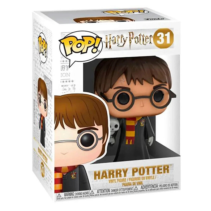 Изображение товара Фигурка FUNKO Harry Potter Hedwig Harry With Exclusive Figure коллекционная поп-арт игрушка