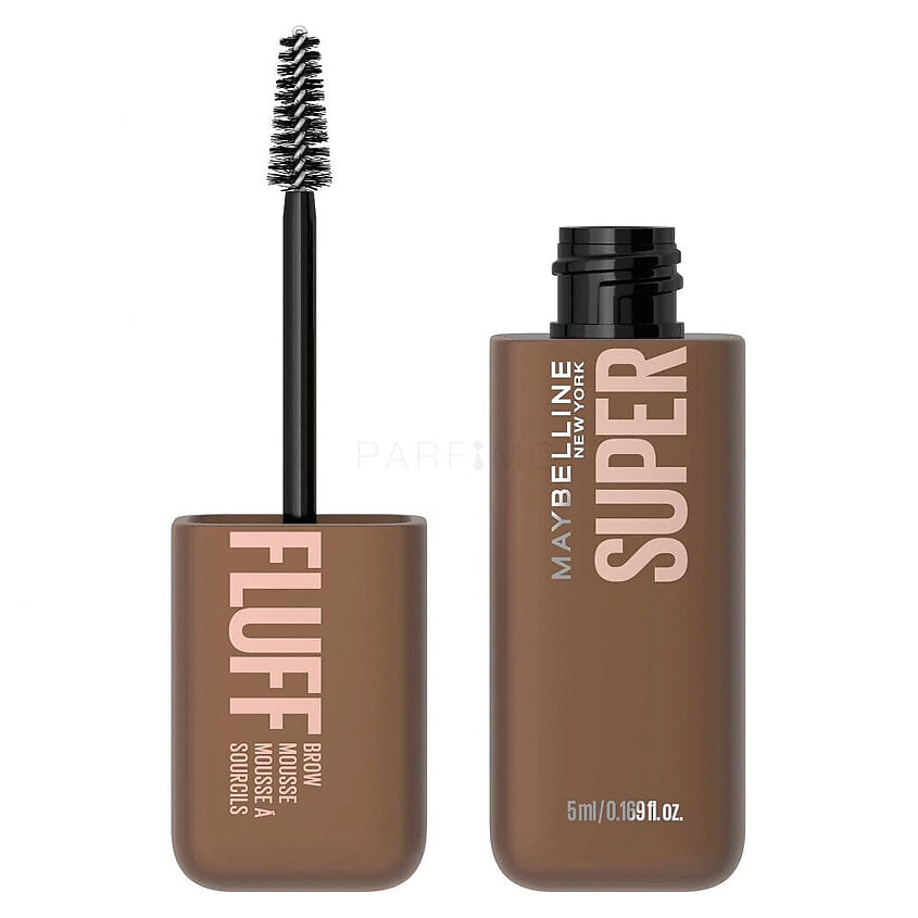 Изображение товара Maybelline Superfluff Brow Mousse 255 Soft Brown тушь для бровей с объемом и натуральным эффектом