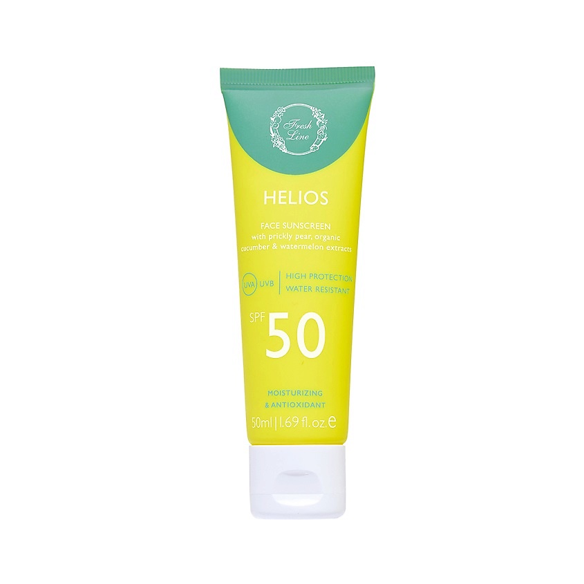 Изображение товара FRESH LINE Крем для лица солнцезащитный SPF 50 Helios Face Sunscreen, 50 мл
