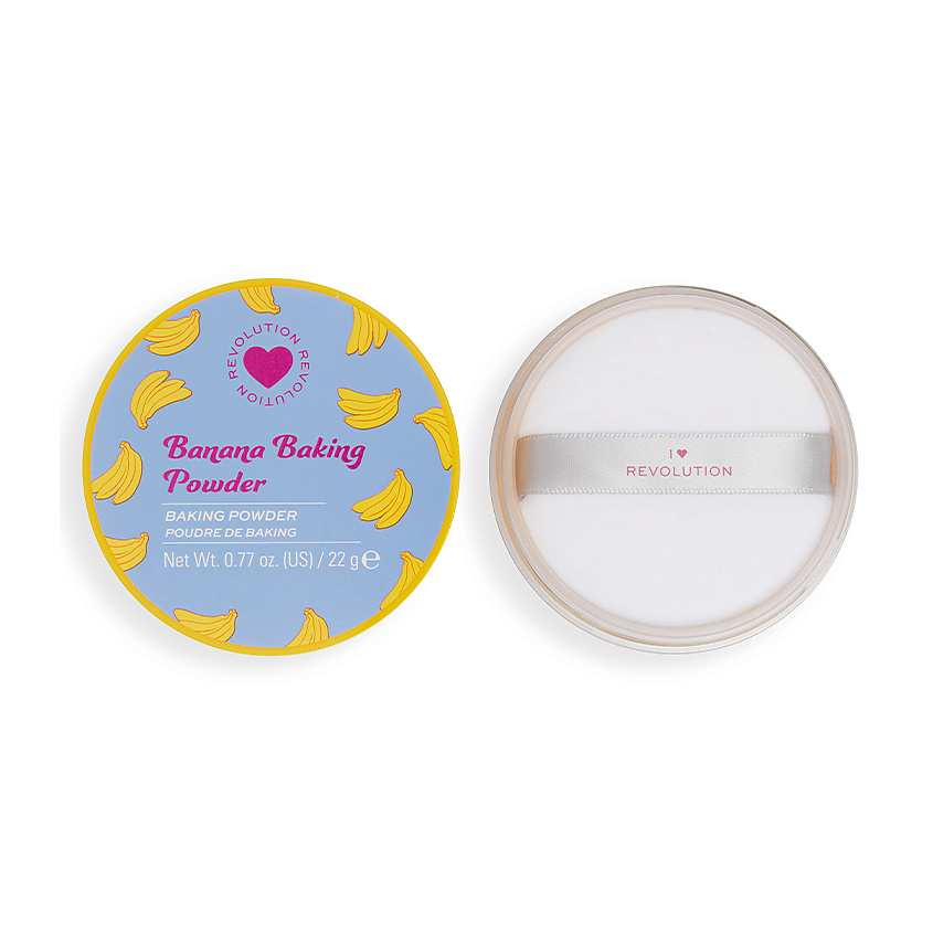 Изображение товара I HEART REVOLUTION Пудра расыпчатая Banana Baking Powder, 22 г