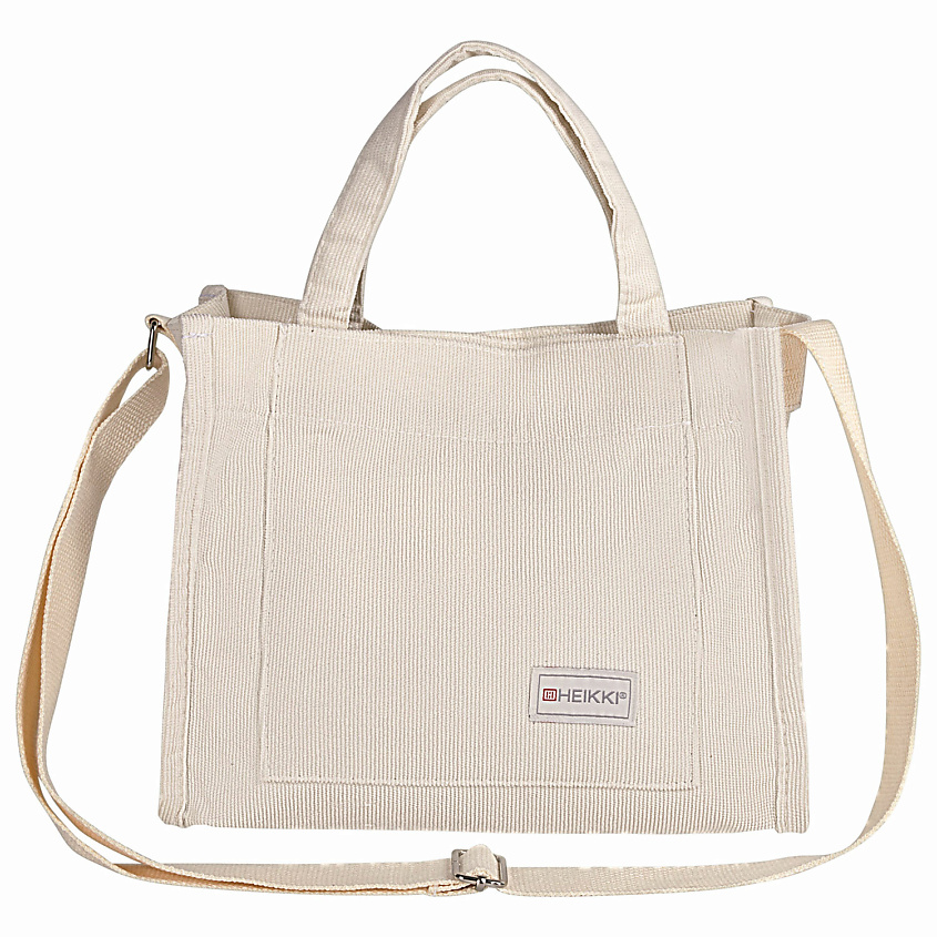 Изображение товара Стильная сумка шоппер MINI из вельвета с карманами и магнитной застежкой