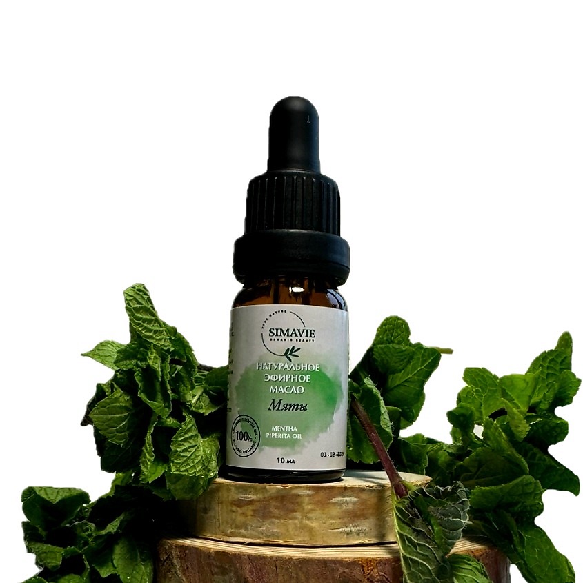 Изображение товара SIMAVIE Натуральное эфирное масло мяты, 1 шт.