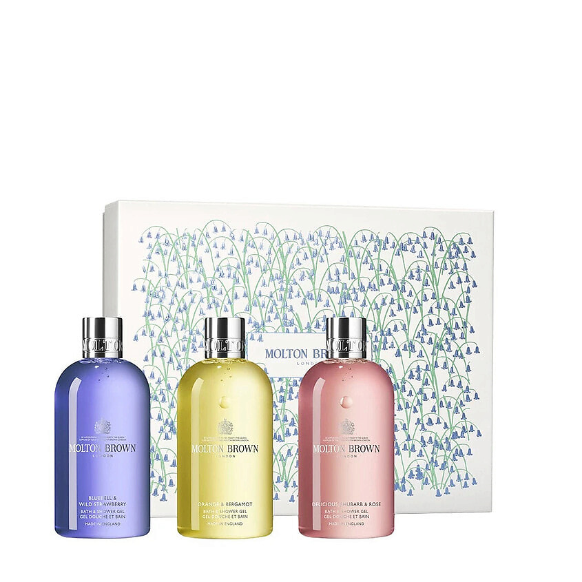 Изображение товара MOLTON BROWN Набор гелей для душа Floral & Fruity, 3 x 300 мл