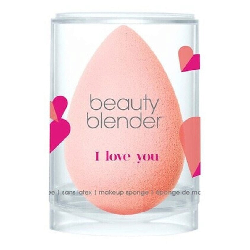 Изображение товара BEAUTYBLENDER Спонж для нанесения макияжа I Love You, Персиковый
