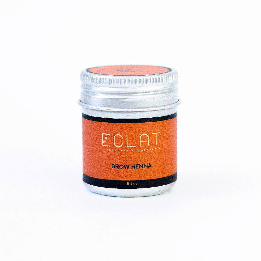 Изображение товара ECLAT Хна для бровей в баночке BROW HENNA, Черный, 10 г