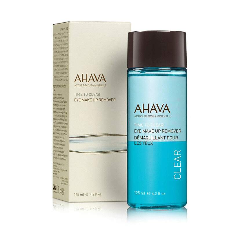Изображение товара AHAVA Лосьон для снятия макияжа с глаз Time to Clear, 125 мл