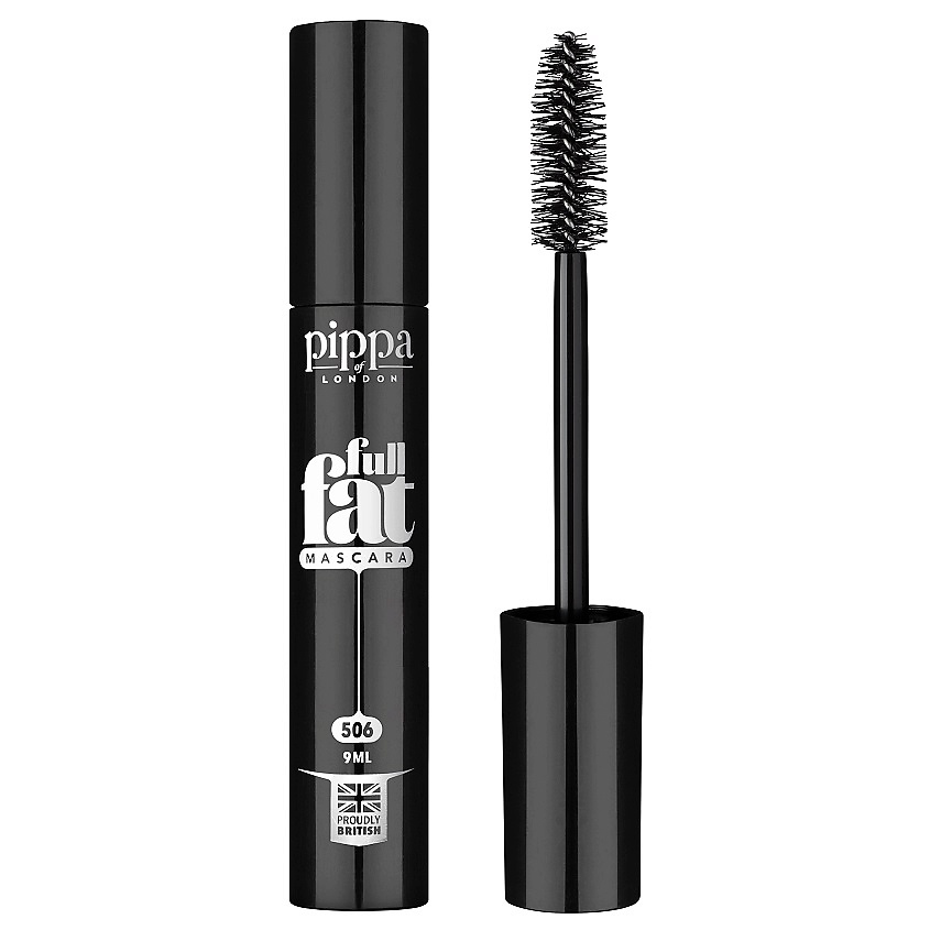 Изображение товара PIPPA OF LONDON Тушь для ресниц для придания объема Full Fat Mascara, № 506, 9 мл