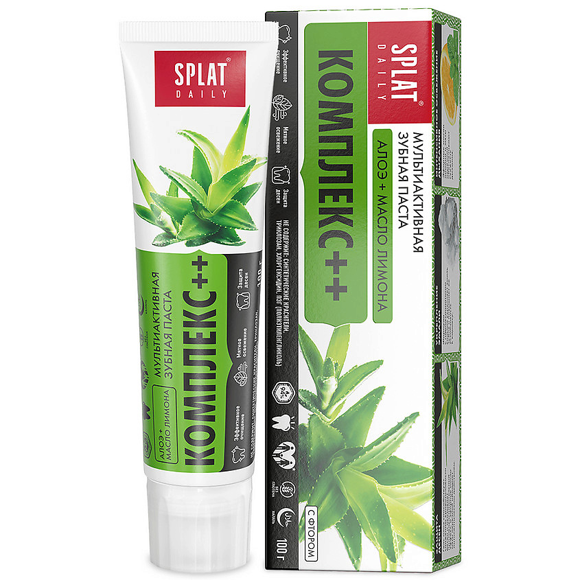 Изображение товара Зубная паста SPLAT Комплексная++ Daily Complex++ 100 г для гигиены и защиты десен