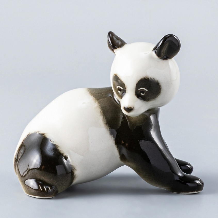 Изображение товара ИМПЕРАТОРСКИЙ ФАРФОРОВЫЙ ЗАВОД Скульптура "Медвежонок панда", 1 шт.