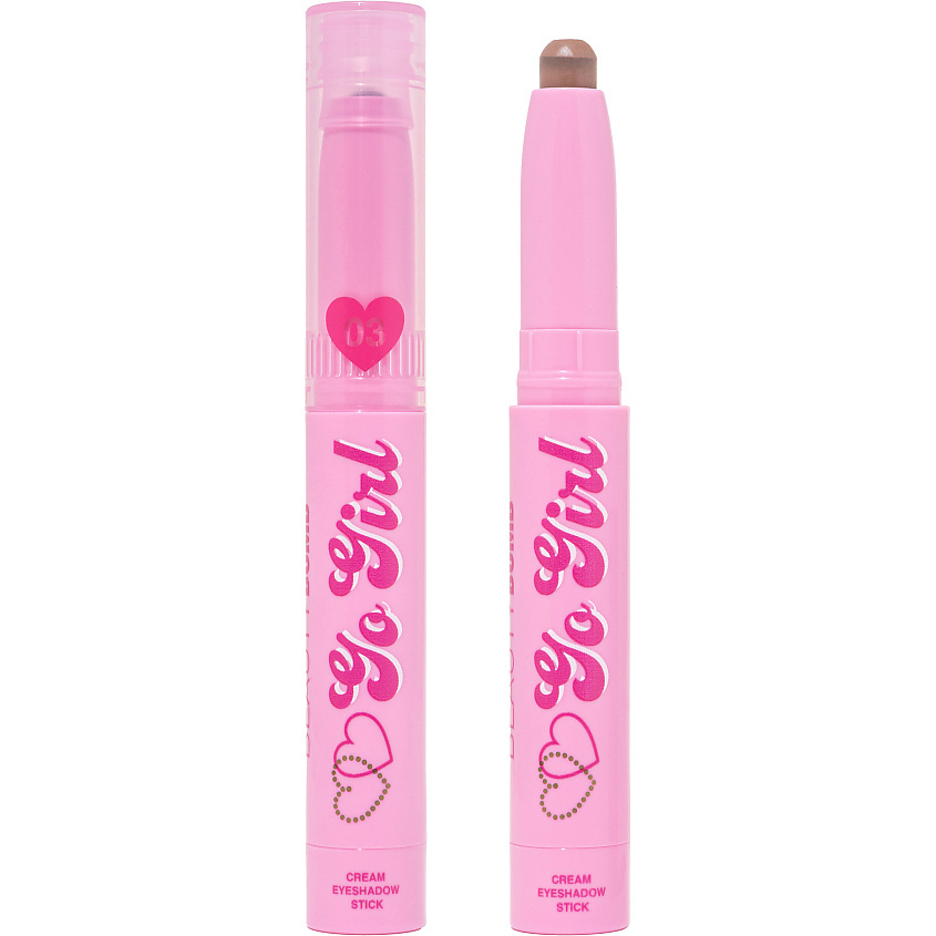 Изображение товара BEAUTY BOMB Кремовые тени в стике Go Girl, тон 03 Nutty Espresso, сияющий коричневый, 0,6 г