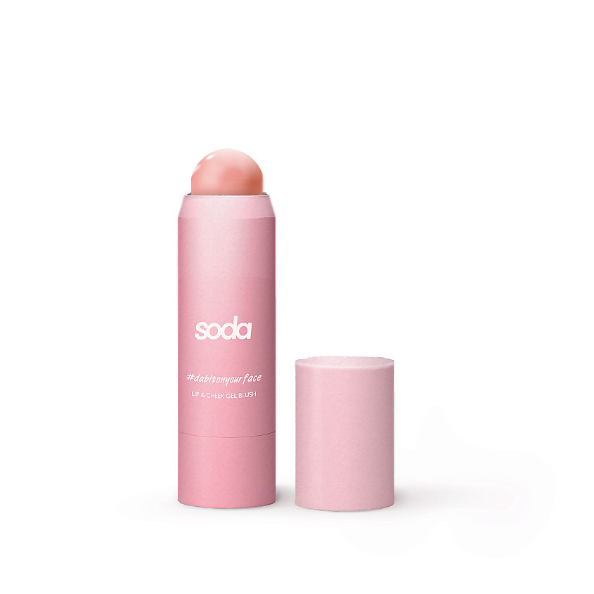 Изображение товара SODA Румяна в стике LIP & CHEEK GEL BLUSH #dabitonyourface, 102 FINGERS CROSSED, 6 г