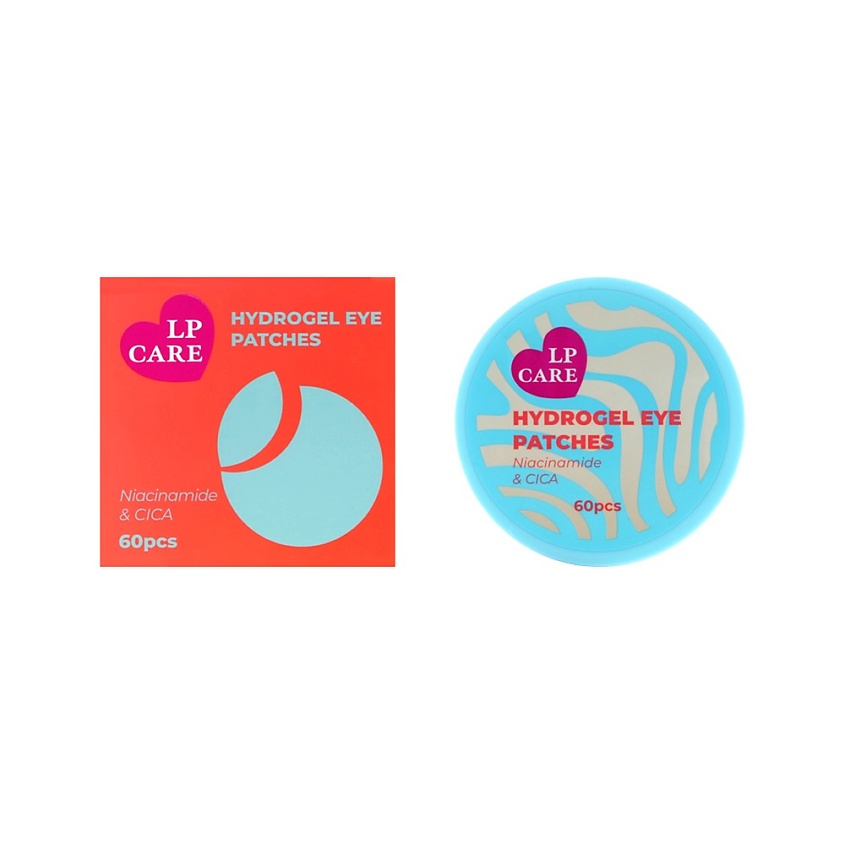 Изображение товара Гидрогелевые патчи для глаз LP CARE Big Blue 60 шт. ухода за кожей вокруг глаз