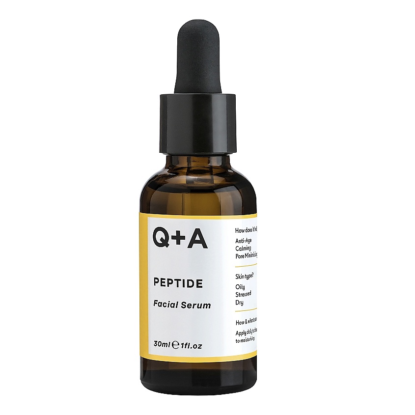 Изображение товара Q+A Сыворотка для лица Peptide, 30 мл