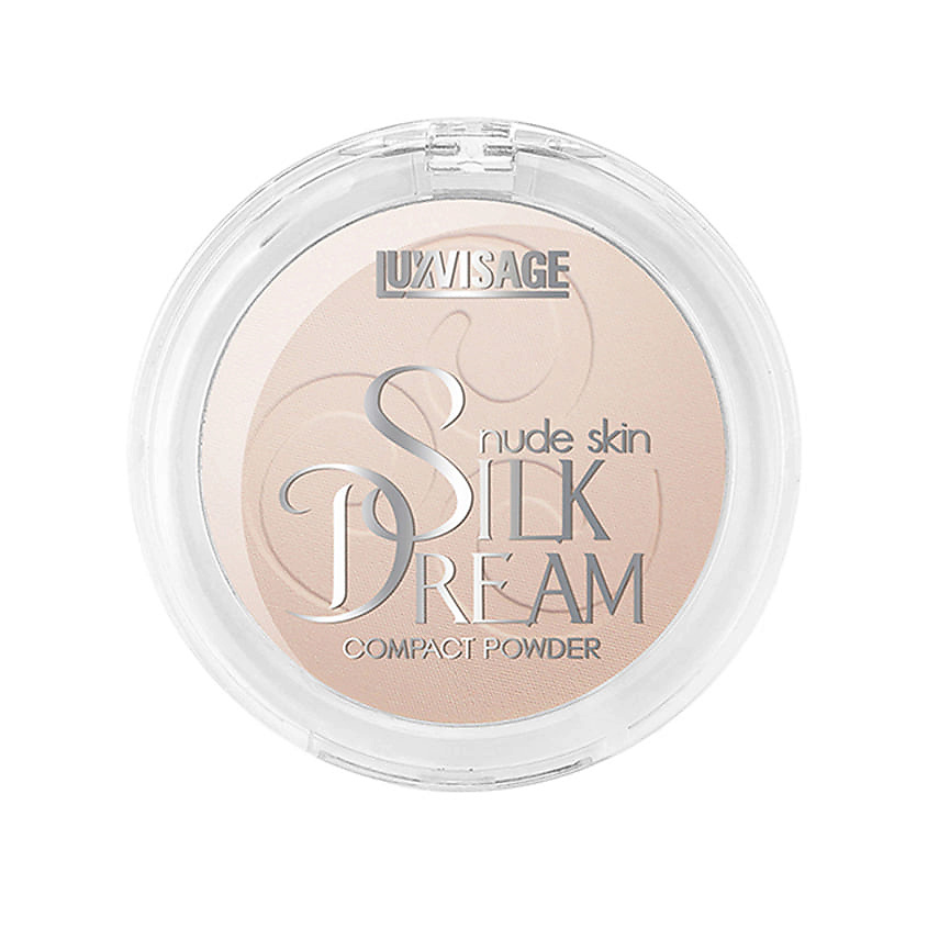 Изображение товара LUXVISAGE Пудра компактная для лица Silk Dream Nude Skin Compact Powder, № 4, 10 г