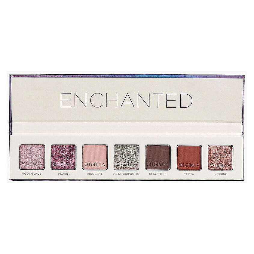 Изображение товара SIGMA BEAUTY Палетка теней The Enchanted Mini Eyeshadow Palette, Aprikose, Beige, Coffein, Grau, Hellrosa, Rosa, Terrakotta