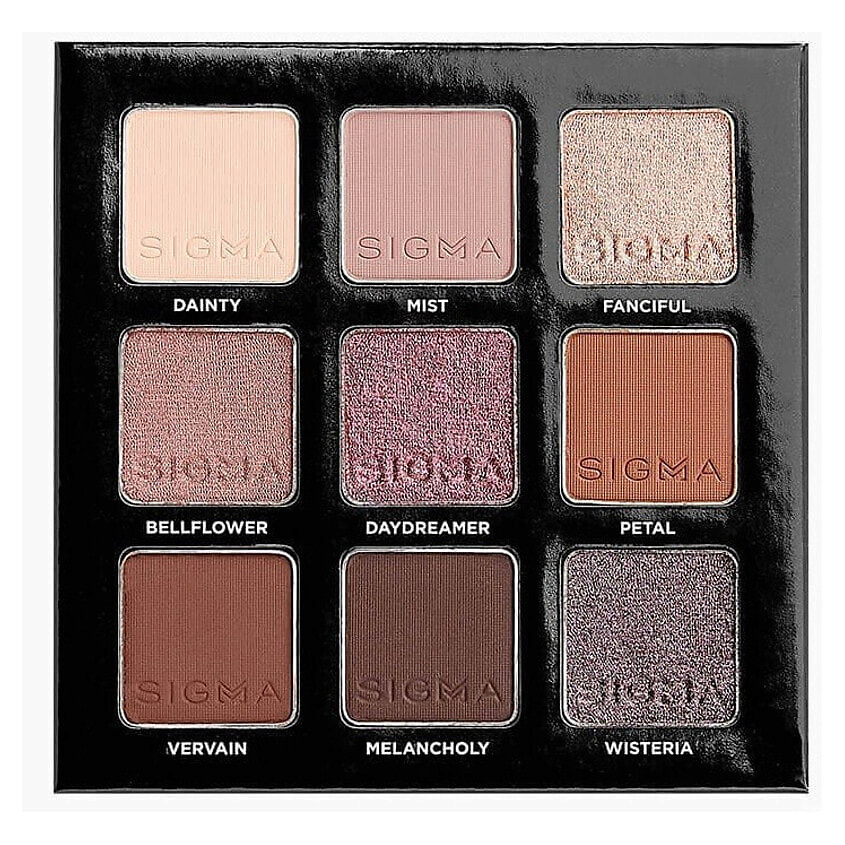 Изображение товара SIGMA BEAUTY Палетка теней Eyeshadow Palette, Hazy