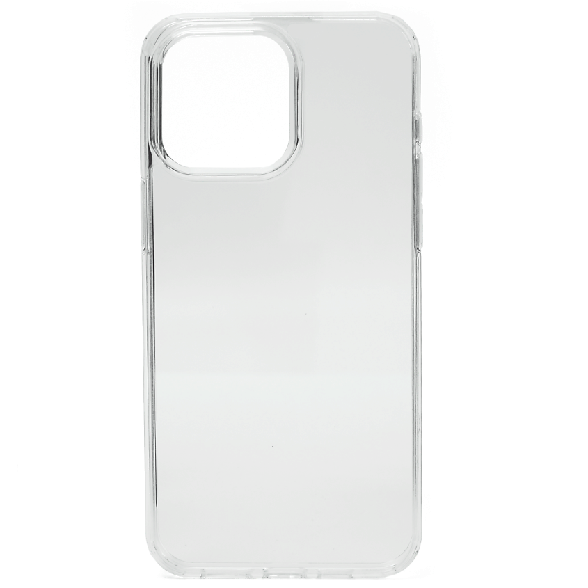 Изображение товара HIZA Чехол на iPhone 15 Pro из поликарбоната прозрачный противоударный