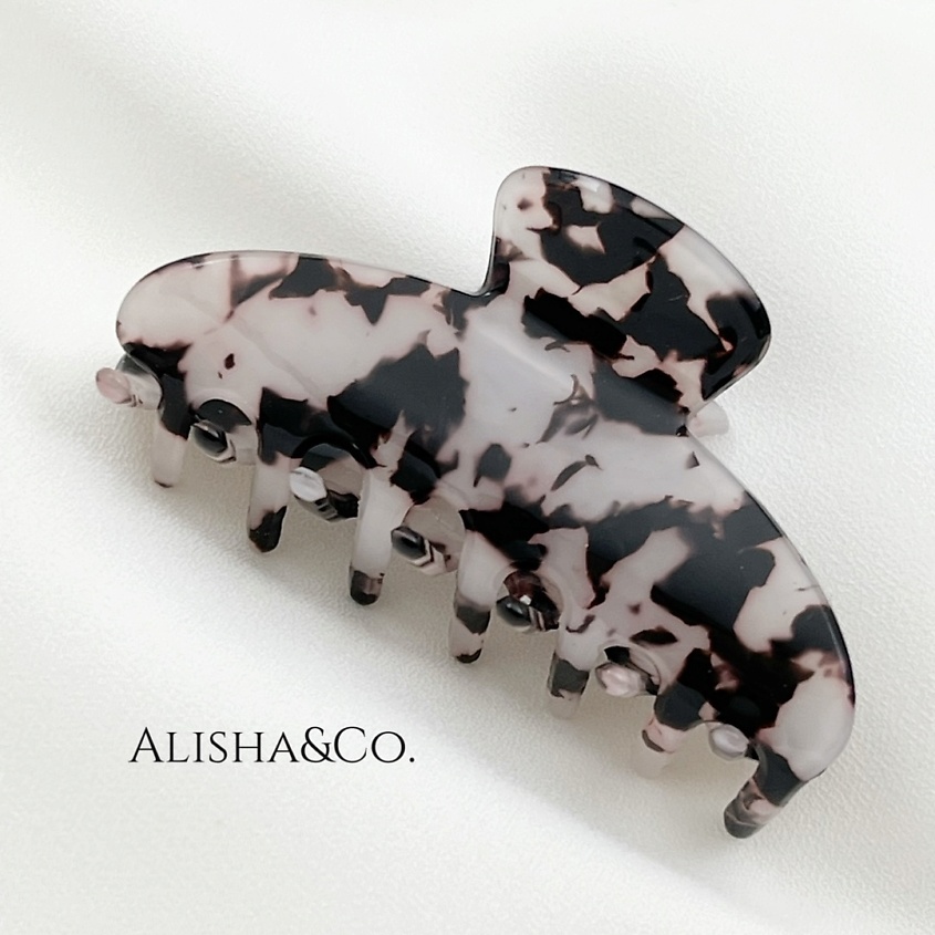 Изображение товара ALISHA&CO. Крабик для волос средний Jolie, Серый