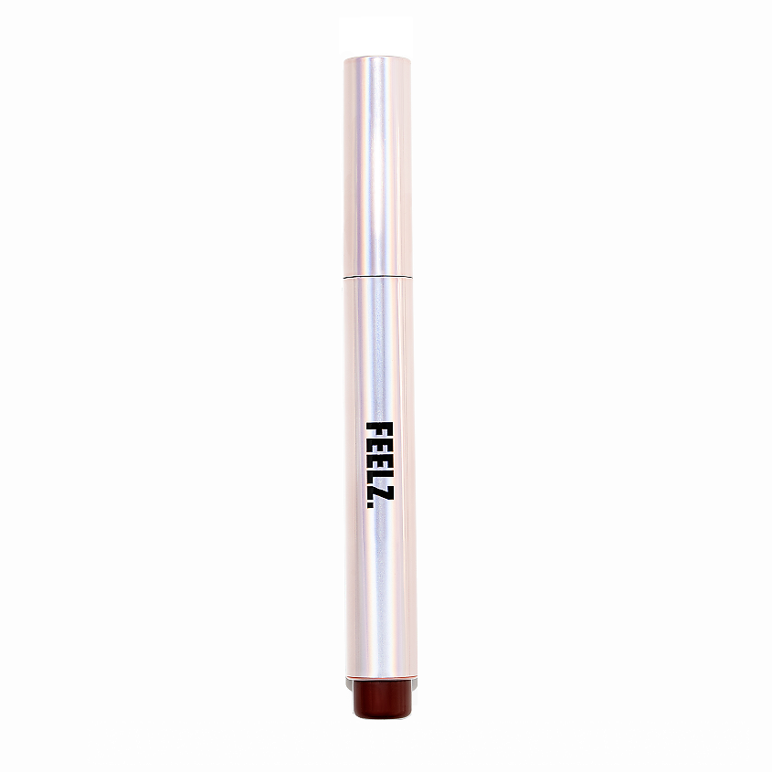 Изображение товара FEELZ. Тающий блеск для губ Melting Lip Gloss 03 dark choco, тающий блеск кликер - 1 шт.