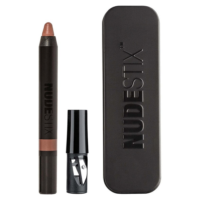 Изображение товара NUDESTIX Матовая губная помада-карандаш и румяна Intense Matte Lip + Cheek Pencil, Sunkissed Nude 2