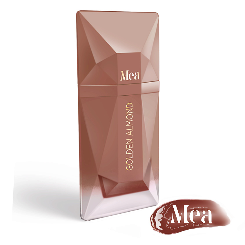 Изображение товара MEA Стойкий блеск для губ с маслом Ши, № 05 Golden almond, 4,5 мл