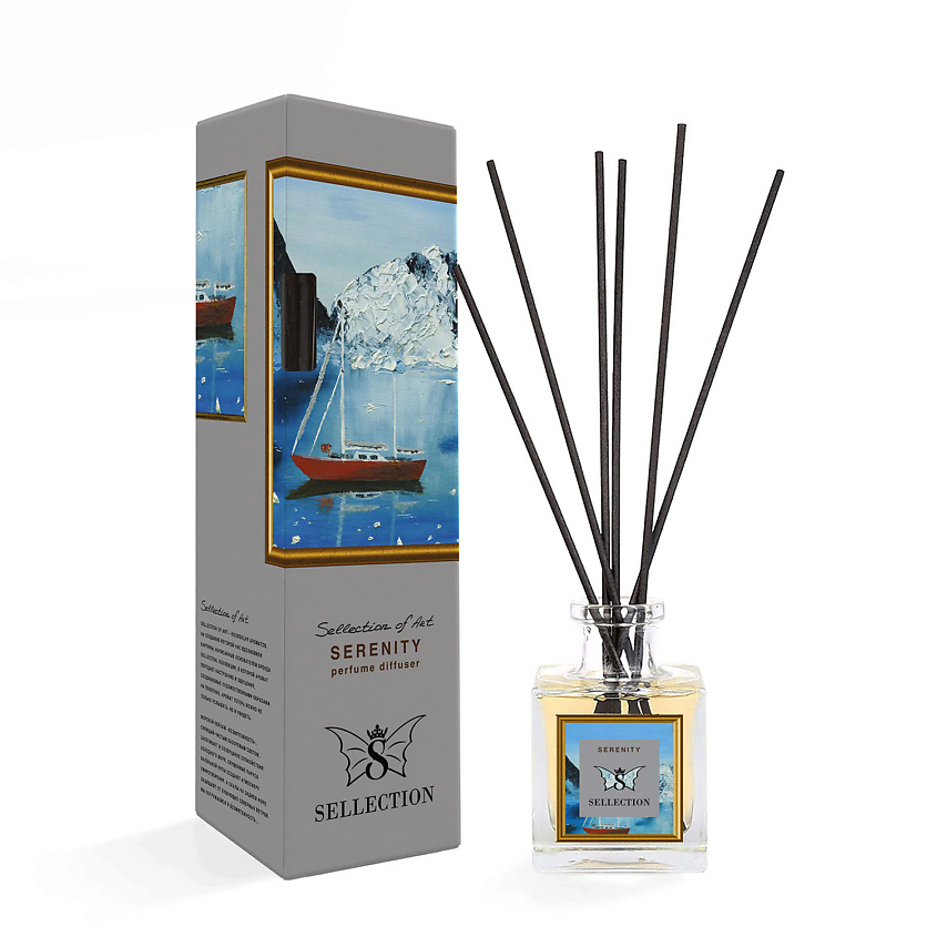 Изображение товара Аромадиффузор SELLECTION Serenity 100 шт Морской пейзаж свежий аромат