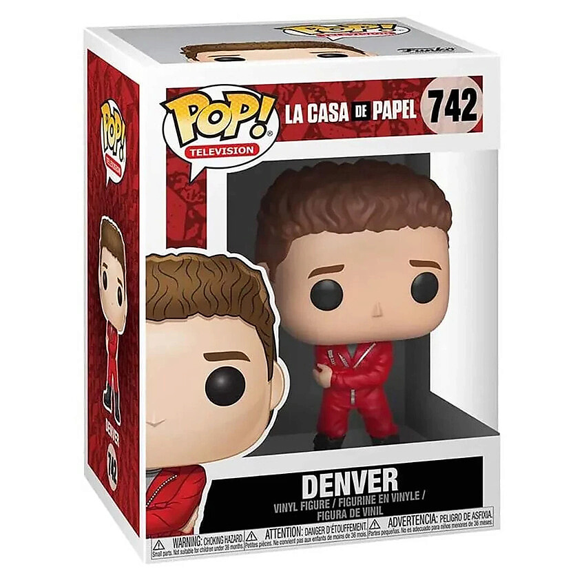 Изображение товара Коллекционная фигурка FUNKO Money Heist Denver в стиле поп-арт