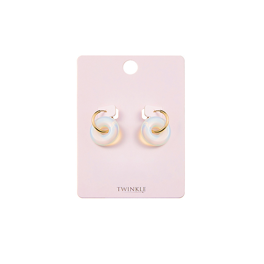 Изображение товара TWINKLE Серьги Kongo Bagel, 1 пара