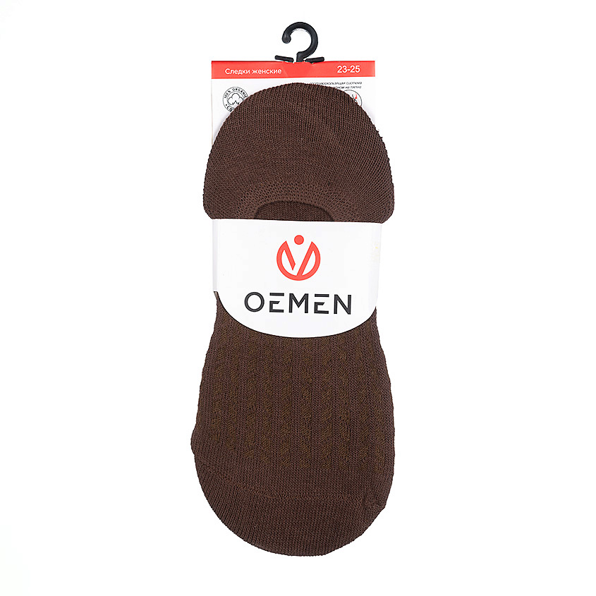 Изображение товара OEMEN Следки женские VN217 коричневый, Размер 23-25