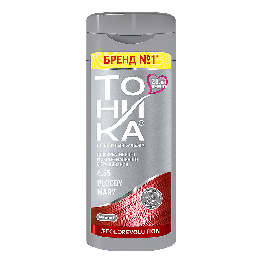 Изображение товара Тоника Бальзам оттеночный 6.55 Bloody Mary 150 мл для стойкого цвета волос