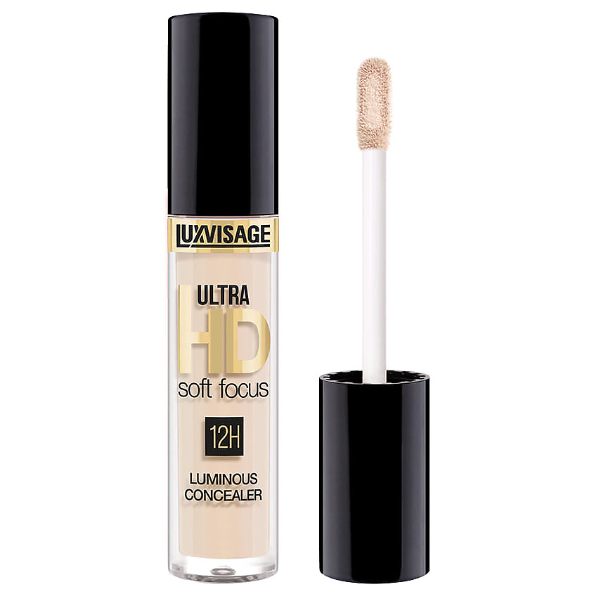Изображение товара LUXVISAGE Консилер светоотражающий Ultra HD Soft Focus 12h, № 11 Ivory, 3,7 мл