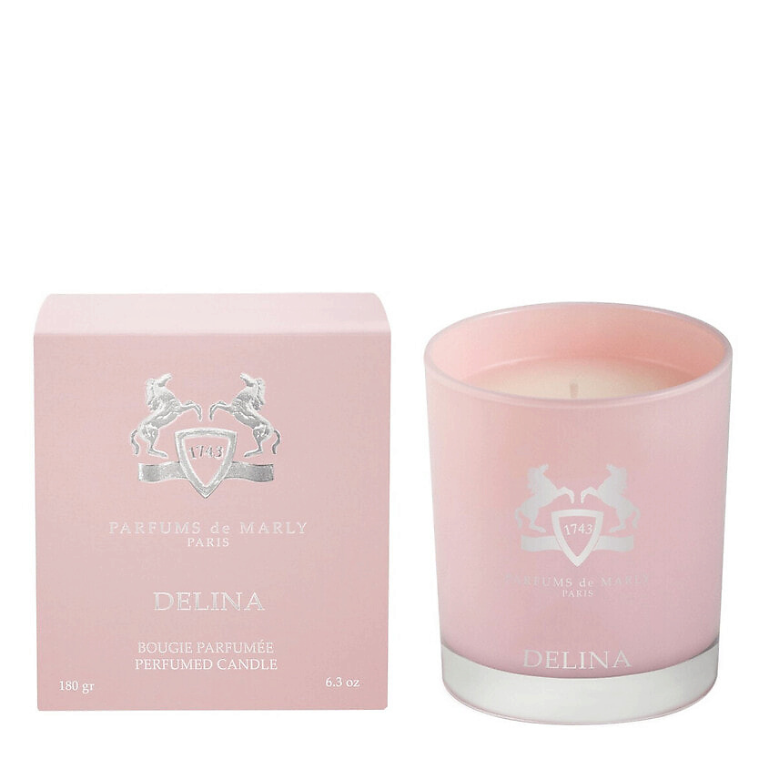Изображение товара PARFUMS DE MARLY Ароматическая свеча Delina Kerze CANDLE, 180 гр