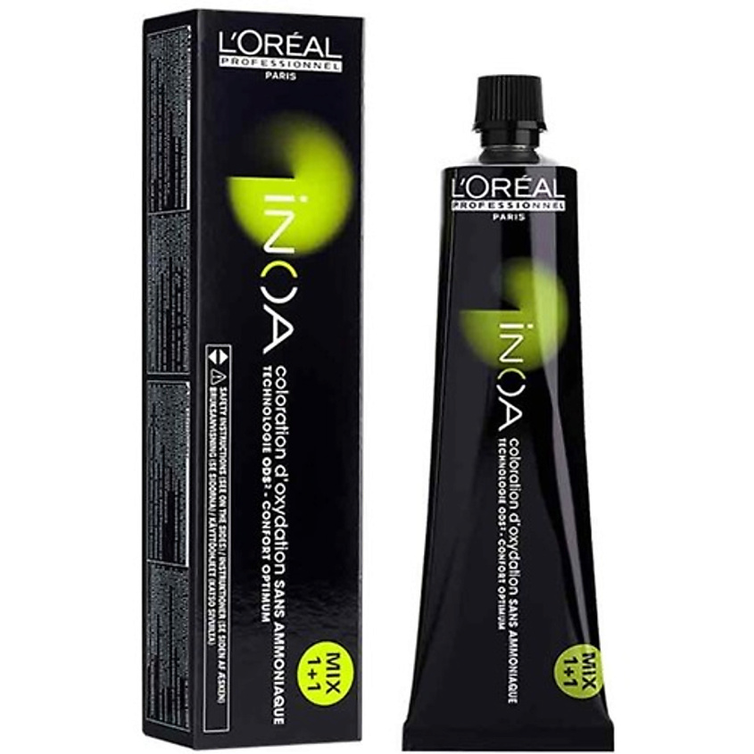 Изображение товара L'OREAL PROFESSIONNEL Безаммиачная краска для волос Inoa 4,15 Ash Mahogany Brown