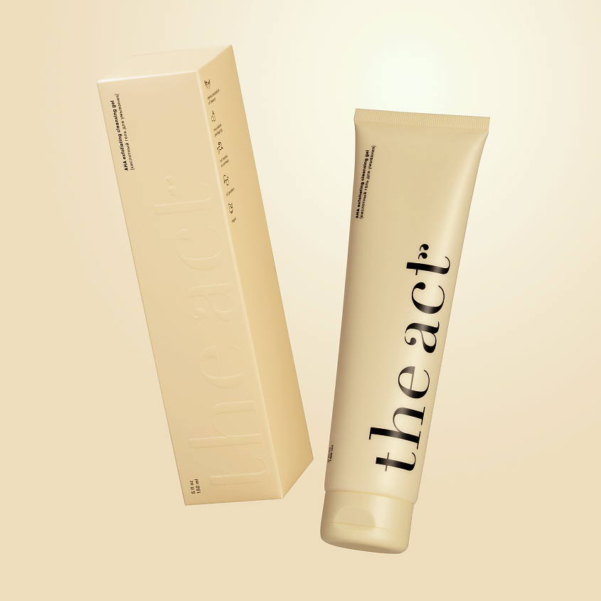 Изображение товара THE ACT Гель для умывания лица кислотный, 1 шт.