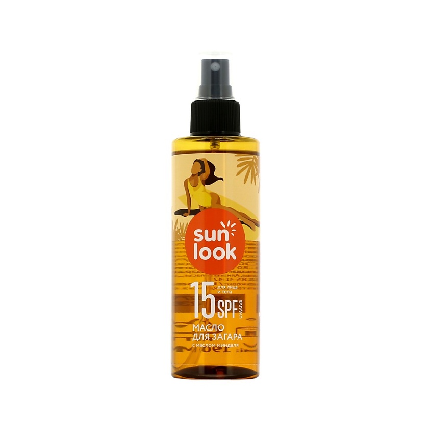 Изображение товара SUN LOOK Масло для загара SPF-15, 190 мл