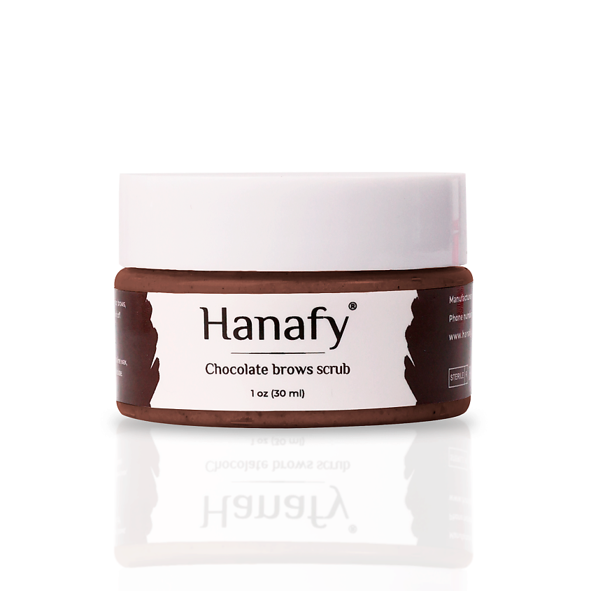 Изображение товара HANAFY Скраб для бровей Шоколад, 1 шт.