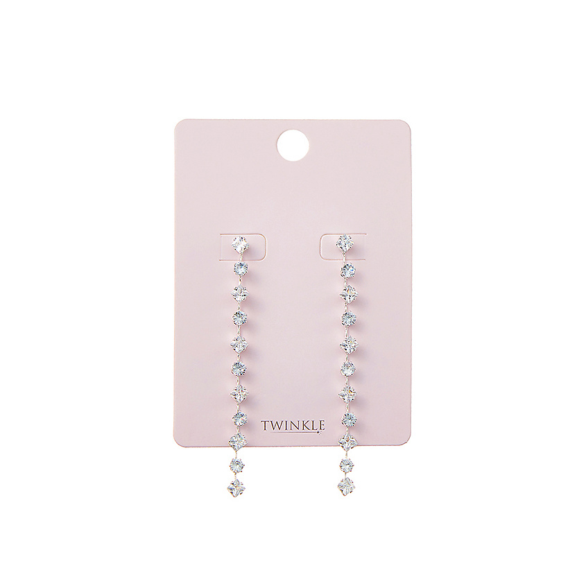 Изображение товара TWINKLE Серьги Rhombic Lane, 1 пара