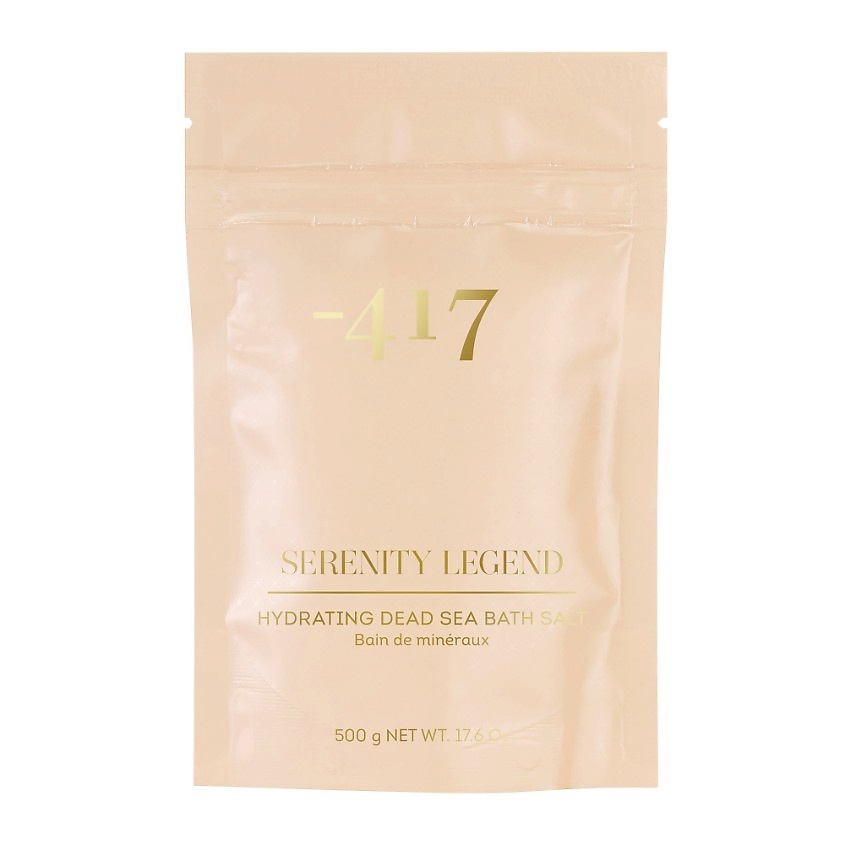 Изображение товара MINUS 417 Соль Мертвого моря для расслабляющей ванны SERENITY LEGEND, 500 г