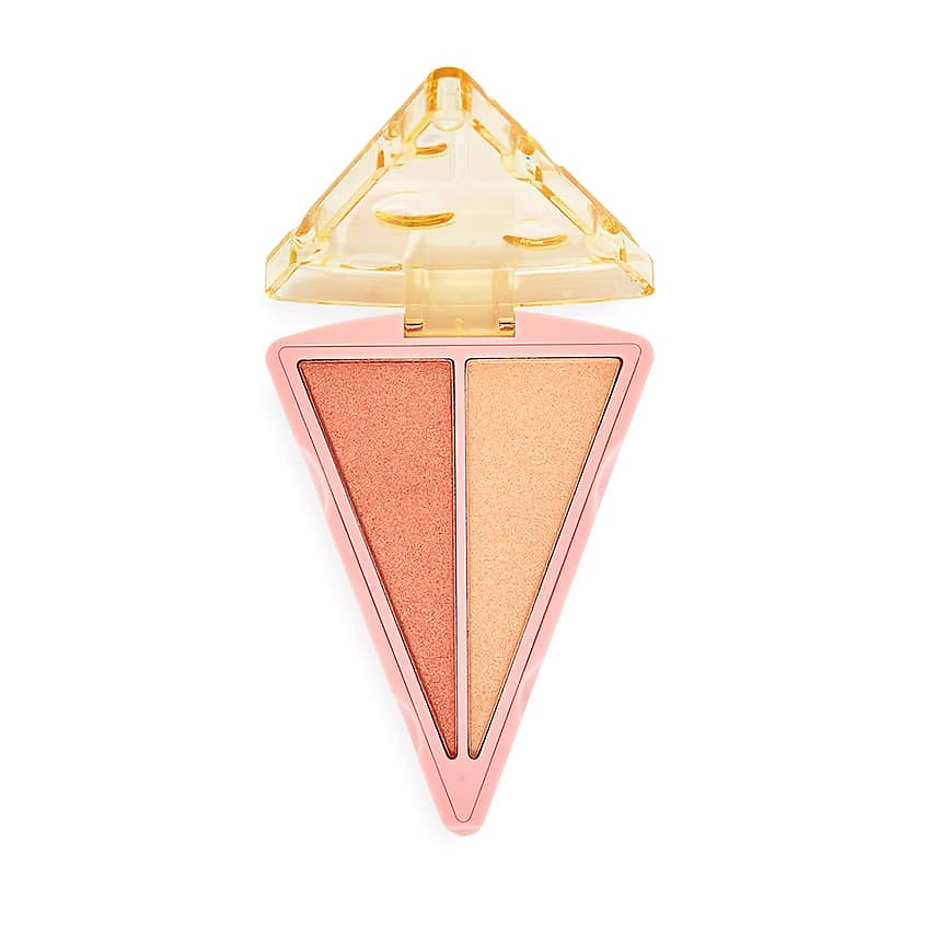 Изображение товара I HEART REVOLUTION Палетка хайлайтеров CHEESE BOARD, The Cheese Highlighter, 4 г