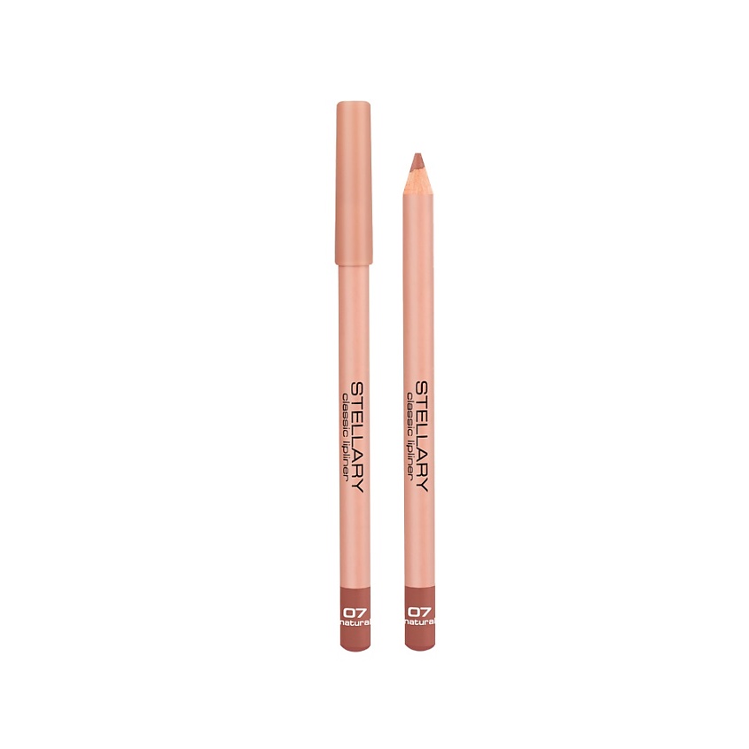 Изображение товара Карандаш для губ Lipliner № 07 Natural STELLARY 1,35 г яркий и стойкий